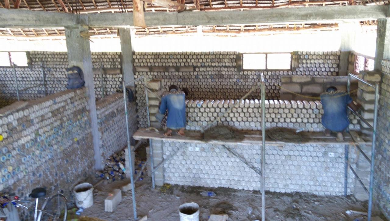 Bed and Breakfast Habibis Bottle House Nungwi Esterno foto